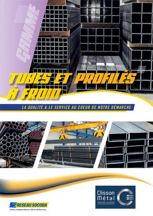 Catalogue de Profilés à froid Clisson Métal