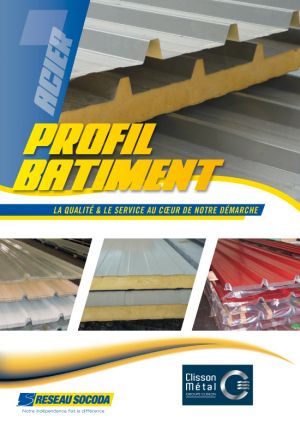 Catalogue Profil Bâtiment Clisson Métal