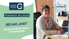 Partons à la rencontre de Mélanie, notre assistante maintenance et informatique !