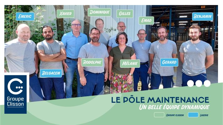 Le pôle maintenance du groupe.